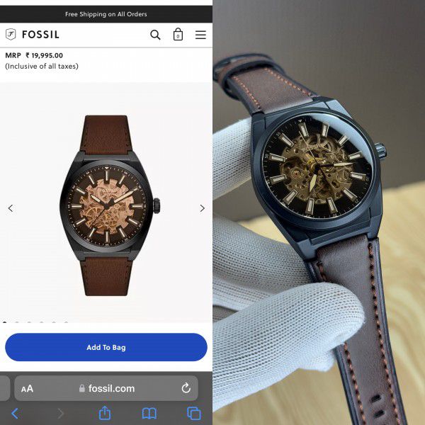 Fossil Everett Leather