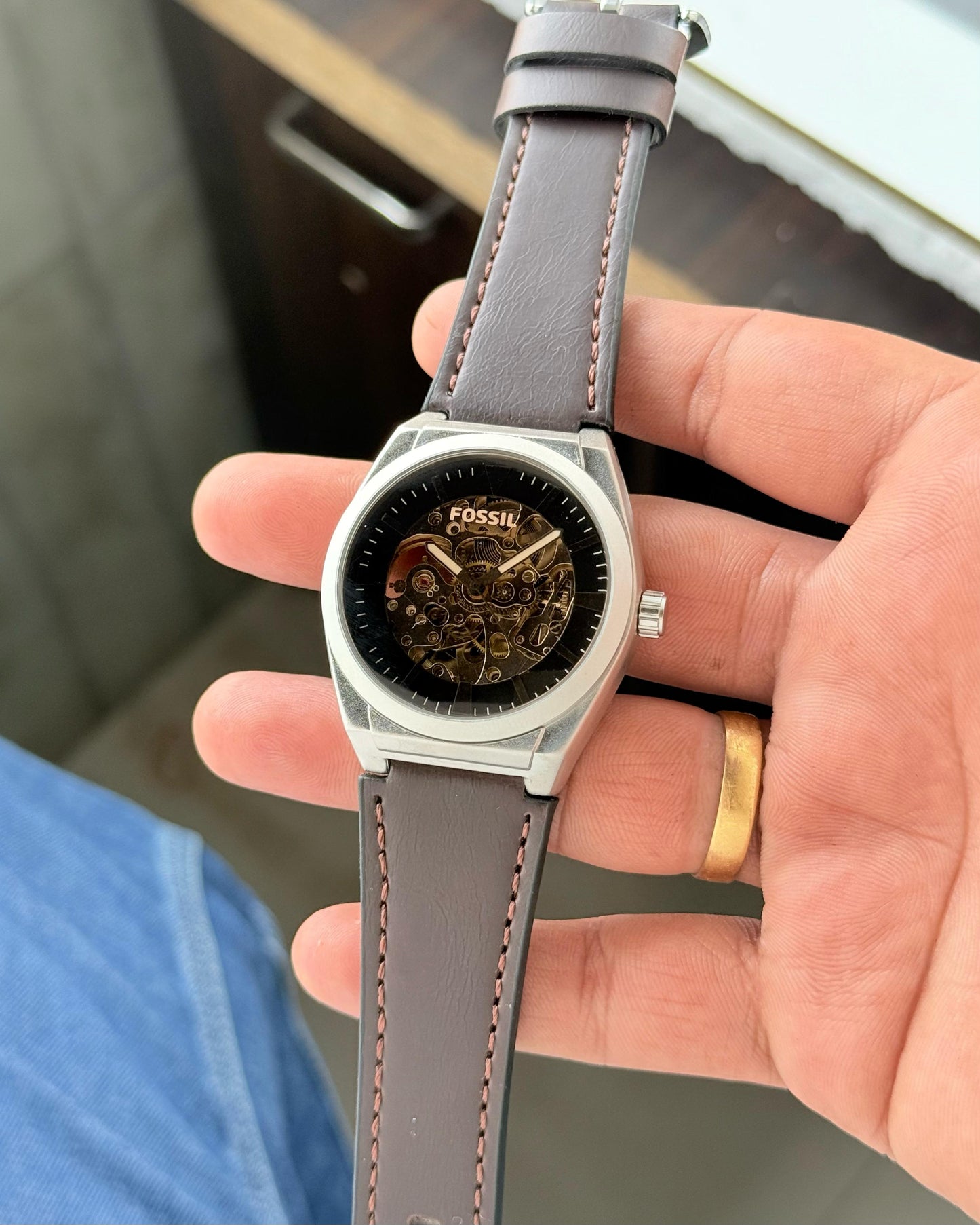 Fossil Everett Leather