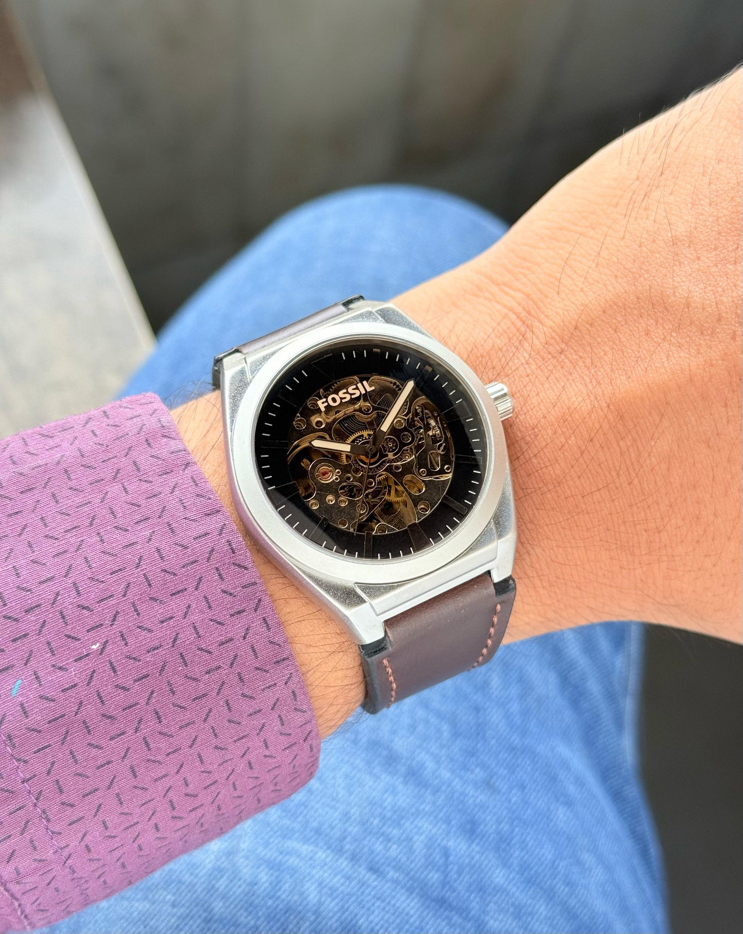 Fossil Everett Leather